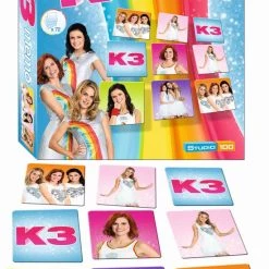 K3 - Kaartspel - Memo - Kijk Goed Naar De Leuke Foto's Van Jouw Favoriete K3-tjes En Zoek Waar Het Andere Kaartje Ligt - Met 72 Kaartjes -Kinderspellen Verkoopwinkel 550x824