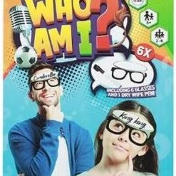 Toi-Toys Toi Toys Spel Wie Ben Ik Met 6 Herbruikbare Brillen + 1 Uitwisbare Stift ,2-6 Spelers